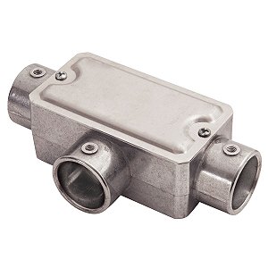 Condulete Fixo 1/2 Tipo T Com Tampa/S/Rosca/S/Pint 56106031