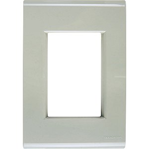 Placa 3 Posto 4X2 Verde Ardosia Lizcor Tramontina 57106044