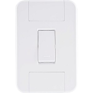 Conjunto 4x2 Interruptor Simples 10A Tablet Branco 57240001