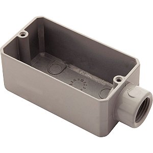 Caixa Derivação Fixo Com Rosca Tipo E 1/2'' 4X2 56102001