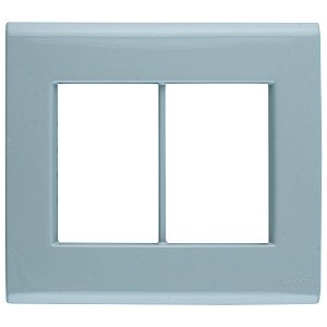 Placa 6 Postos 4X4 Cor Azul Jeans Liz Tramontina 57106076