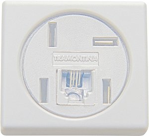 Módulo Tomada Telefone 4 Pinos Rj11 Izyflat 57116050