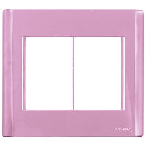 Placa 6 Postos 4X4 Cor Rosa Giz Tramontina 57200079