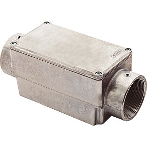 Condulete Fixo 2 Tipo C C/Tampa Rosca Bsp S/Pintura 56101306