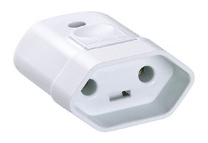 Plugue Fêmea 2P 20A 250V~ Cor Branco Tramontina 57402154