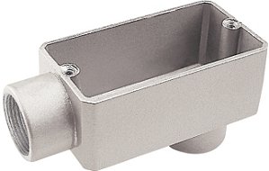 Condulete Fixo Lb 2.1/2 C/R C/Pint. Tramontina 56103007