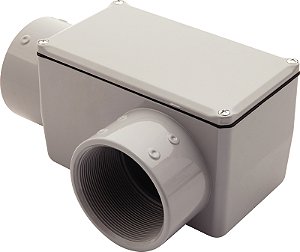 Condulete Fixo 4 Tipo Ll C/Tampa Rosca Bsp C/Pint 56104010