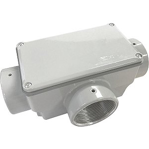 Condulete Fixo 2 Tipo T C/Tampa Rosca Npt C/ Pint 56106046