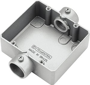 Condulete Duplo Cd 3/4 S/R S/Pintura Tramontina 56111312