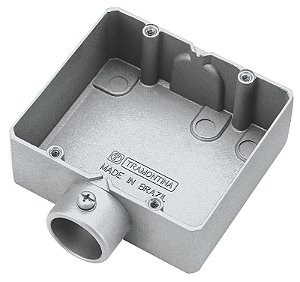 Condulete Duplo Ed 3/4 S/R S/Pintura Tramontina 56111342