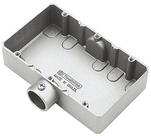 Condulete Triplo Et 3/4 S/R S/Pintura Tramontina 56112342