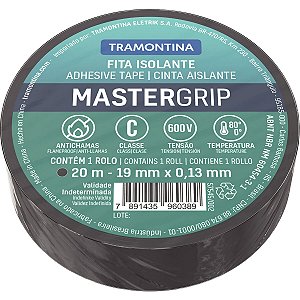 Fita Isolante Preta 20M 0,13X19Mm Tramontina 57545002