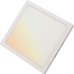 Plafon Smart Led Quadrado Sobrepor 18W Tramontina 58026321