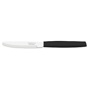 Faca Sobremesa Inox 3 Munique Preto Tramontina 23254403