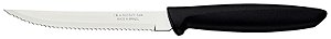 Faca Churrasco Fruta Inox 5 Plenus Preto Tramontina 23410805