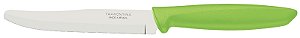 Faca Fruta Inox 5 F/Liso Plenus Verde Tramontina 23440825