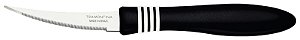 Faca Tomate Inox 3 Cor&Cor Preto Tramontina 23462403