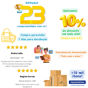 Pegador Massa Nylon Easy Vermelho Tramontina 25243470
