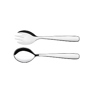 Talher Salada Aco Inox 2Pc Amazonas Tramontina 63960125