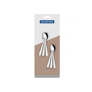 Jg Colher Cafe Aco Inox 6Pcs Tramontina 66901081