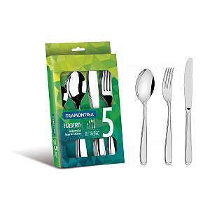 Faqueiro Aco Inox 20Pcs Copacabana Tramontina 66901660