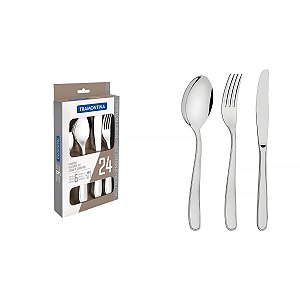 Faqueiro Aco Inox 24Pcs Maresias Tramontina 66902010