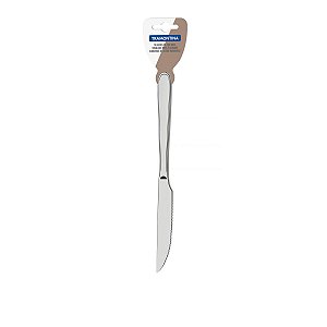 Jg Faca Churrasco Aco Inox 2 Pcs Tramontina 66902184