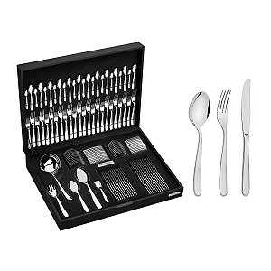 Faqueiro Aco Inox 101Pcs C/Estojo Tramontina 66902215
