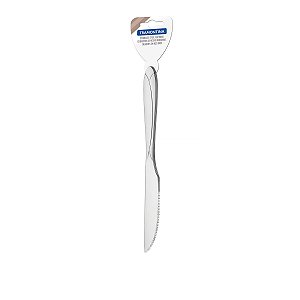 Jg Faca Churrasco Aco Inox 3Pcs Tramontina 66907185