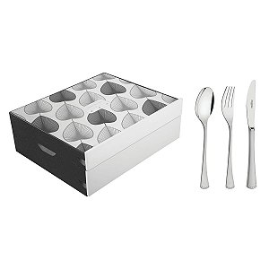 Faqueiro Aco Inox 101Pcs C/Estojo Tramontina 66909210
