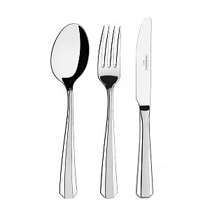 Faqueiro Aco Inox 130Pcs Opera Tramontina 66911400