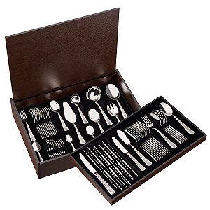 Faqueiro Aco Inox 61Pcs C/Estojo Tramontina 66911830