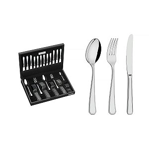 Faqueiro Aco Inox 42Pcs C/Estojo Tramontina 66912204