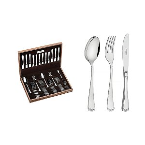 Faqueiro Aco Inox 42Pcs C/Estojo Tramontina 66915200