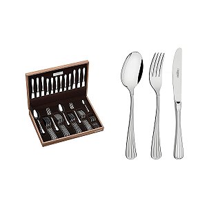Faqueiro Aco Inox 42Pcs C/Estojo Tramontina 66916200