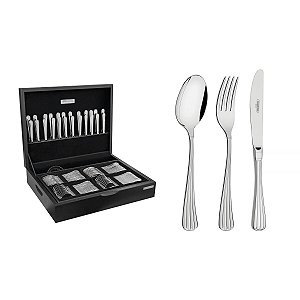 Faqueiro Aco Inox 101Pcs C/Estojo Tramontina 66916214