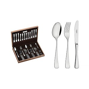 Faqueiro Aco Inox 42Pcs C/Estojo Tramontina 66917203