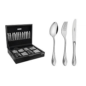 Faqueiro Aco Inox 101Pcs C/Estojo Tramontina 66931214
