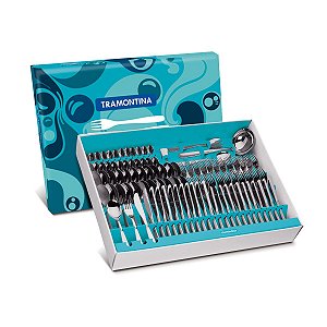 Faqueiro Aco Inox 101Pcs Athenas Tramontina 66940020