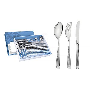 Faqueiro Aco Inox 101Pcs Athenas Tramontina 66940027