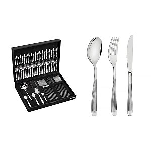 Faqueiro Aco Inox 101Pcs C/Estojo Tramontina 66940215