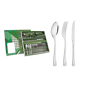 Faqueiro Aco Inox 38 Pcs Havana Tramontina 66945994
