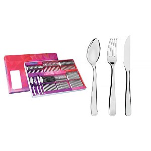 Faqueiro Aco Inox 72 Pcs Pacific Tramontina 66962153