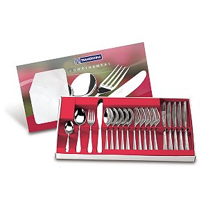Faqueiro Aco Inox 24Pcs Continental Tramontina 66965004