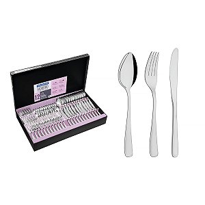 Faqueiro Aco Inox 72Pcs Continental Tramontina 66965150