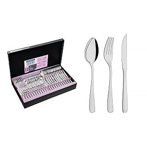 Faqueiro Aco Inox 72Pcs Continental Tramontina 66965154
