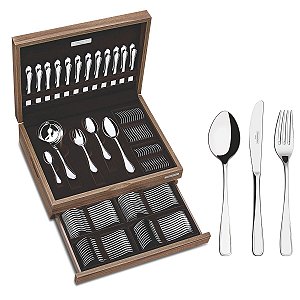 Faqueiro Aco Inox 101Pcs C/Estojo Tramontina 66965215