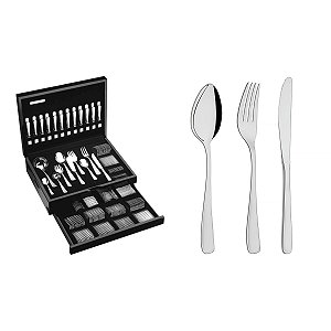 Faqueiro Aco Inox 128Pcs C/Estojo Tramontina 66965225