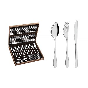 Faqueiro Aco Inox 76Pcs Continental Tramontina 66965300