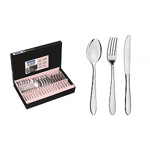Faqueiro Aco Inox 36Pcs Satri Tramontina 66982130